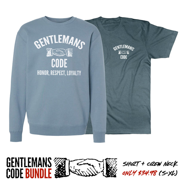 Gentlemans Code Bundle #2 Shirt & Crew Neck