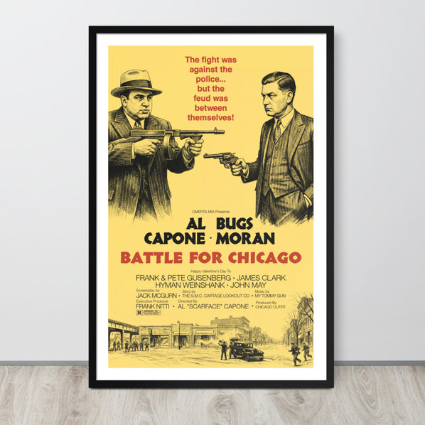 Battle For Chicago Framed Poster 24