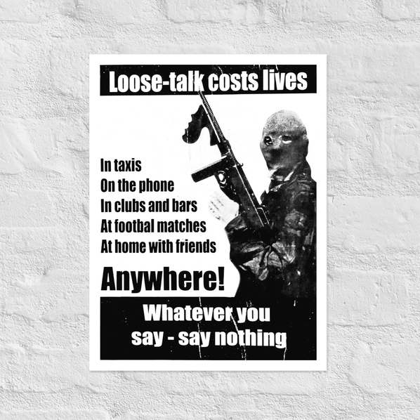 Loose Talk - Poster (cm)