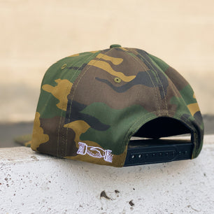 Stop Glorifying Rats Camo Snapback Hat