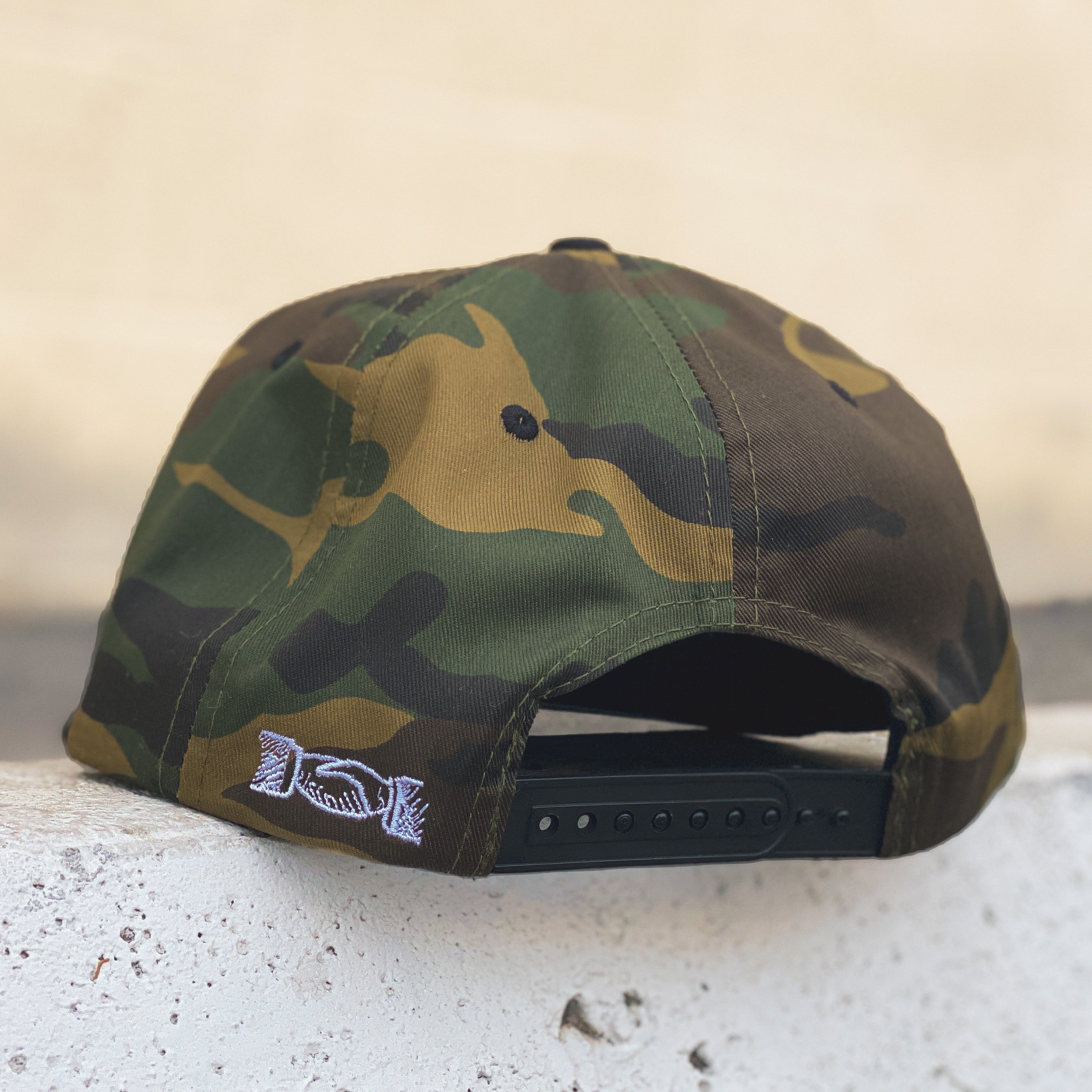 Old Fashioned Gentleman Camo Snapback Hat