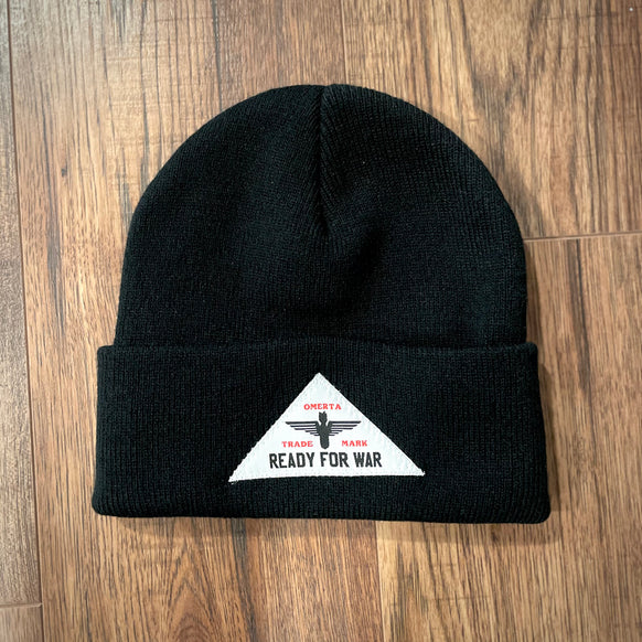 Ready For War Black Beanie